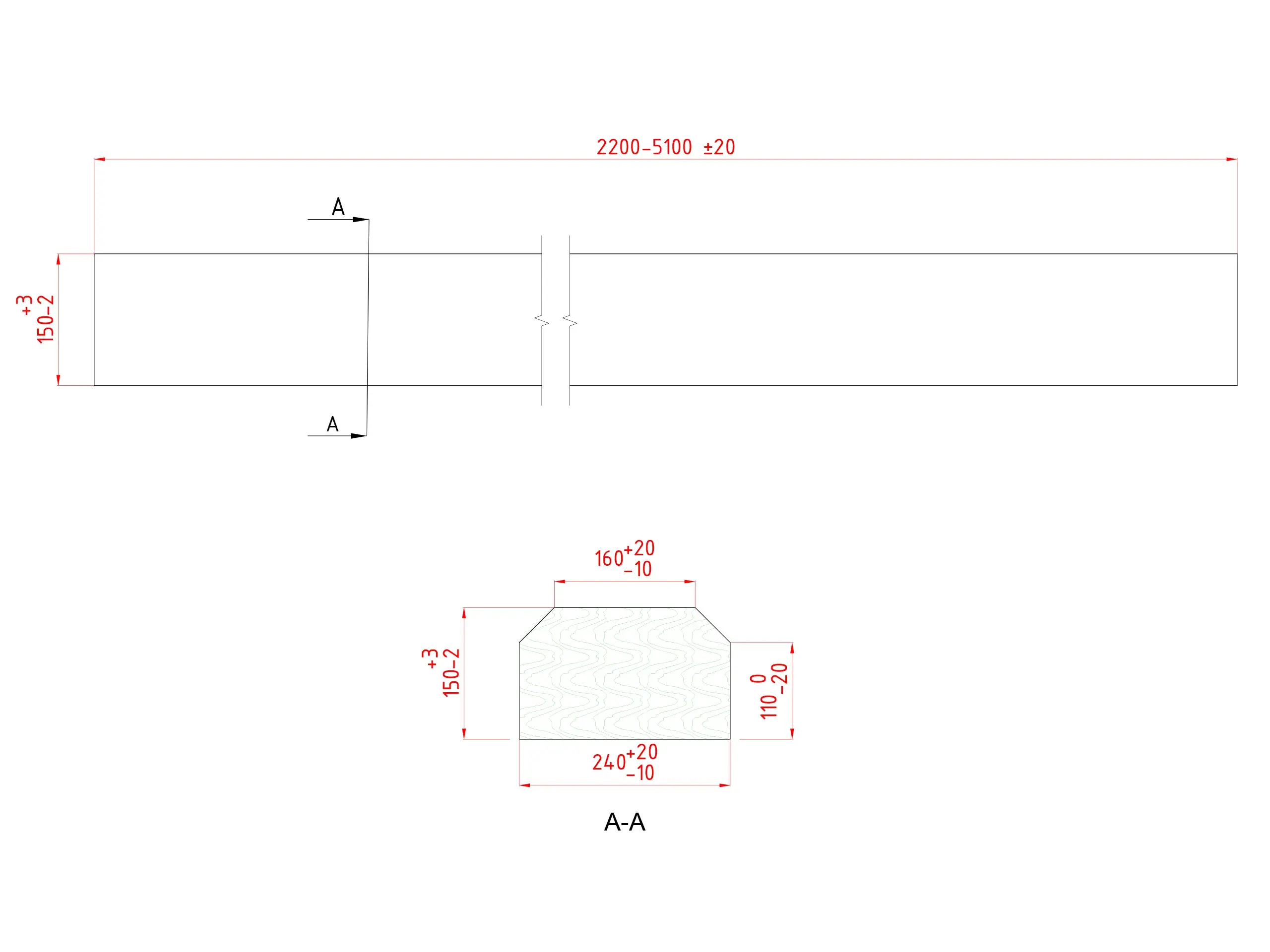 Tölgyfa talpfák 2B